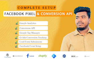 setup meta pixel and conversion API or server side ads conversion with GTM