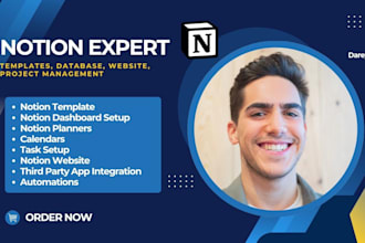 design notion template database etsy calendar project management notion website