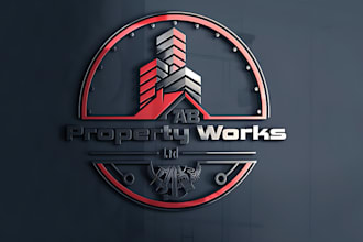 design real estate, construction and property logo with vector file