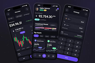 build fintech app, neo bank app, crypto wallet app, payment app, wallet app