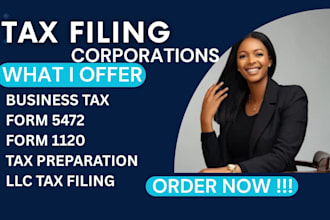 file irs forms 5472, 1120, 1065, and boi report accurately for your us llc tax