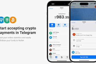 create a secure telegram escrow bot for crypto and subscription payments