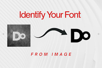 identify and finding font from image