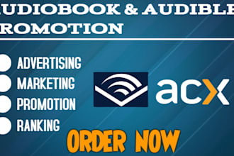 do acx or audible book promote and increase sales