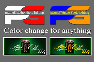 do color change,logo,text,product anythings