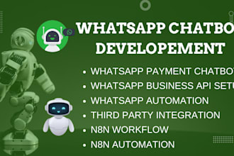 setup whatsapp ai chatbot automation twilio dialogflow n8n manychat 360dialog