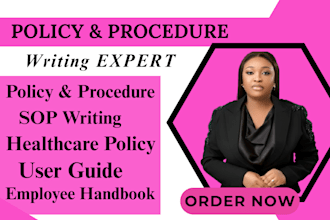 write homecare, policy procedure, healthcare, employee handbook, manual ndis