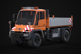 do 3d truck model industrial product design printing animation game development