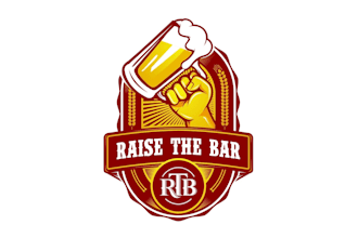 design modern creative bar and nightclub logo for your brand