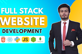 build website development, custom website design as full stack web developer