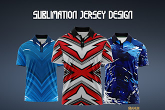 sublimation jersey design for your events and sports