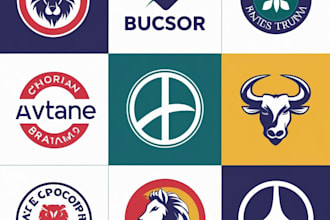 design logo for yours brands, company or online store