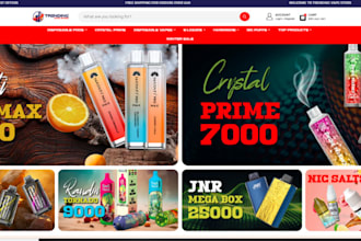 design cbd cannabis website vape website cannabis shopify store