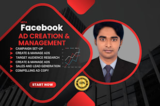 be your expert facebook ads manager for conversions and sales