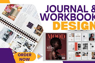 design journal, planner, amazon kdp journal, workbook, notebook, lead magnet pdf