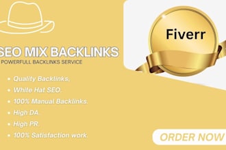 do mix backlinks on high da high pr websites