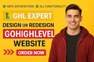 create gohighlevel website and gohighlevel landingpage