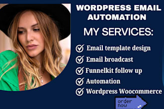 do wordpress woocommerce email broadcast funnelkit followup automations