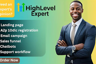 setup gohighlevel crm sales funnel automation and saas system a2p 10dlc expert