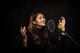 be your ghost producer and singer for edm, pop or rnb