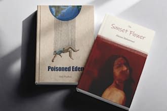 design artistic and conceptual book cover