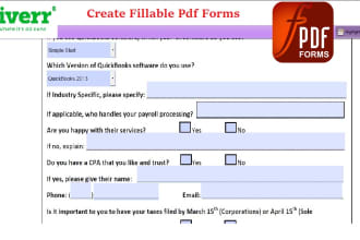 create fillable pdf forms