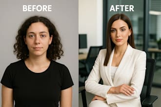 do amazing professional social media ai headshot, ai influencer from your selfie