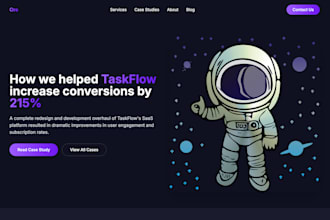 design, code, and host a beautiful landing page