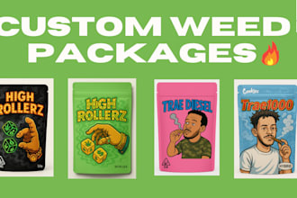 design your weed package