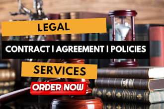 write legal contracts agreements nda gdpr terms and conditions, privacy policy