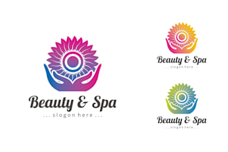 do fashion spa yoga wellness beauty and health logo