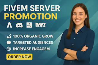 fivem server promotion, fivem server promotion, active fivem server advertise