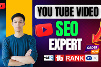 do best youtube video SEO expert title, description, tag optimizing for channel