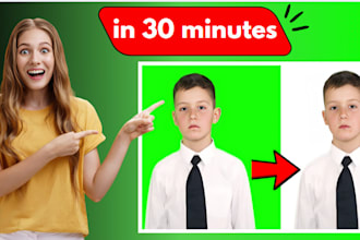 professionally remove and change any background from photos