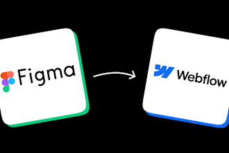 design and develop webflow website, webflow expert, figma to webflow