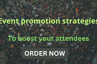 promotion, eventbrite promotion, event marketing, ticket sales