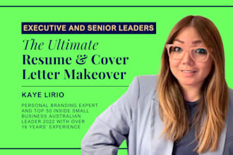 write, upgrade your resume and cover letter, linkedin