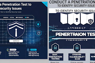 conduct a penetration test to identify security issues