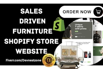 design furniture store interior design home decor  furniture shopify website