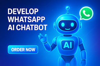 develop whatsapp ai chatbot, whatsapp bot whatsapp api whatsapp automation gpt