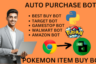 automatic purchase bot,popmart bot, auto purchase bot, pokemon bot, checkout bot