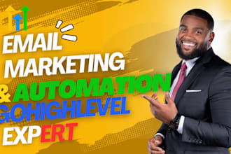 gohighlevel email marketing ghl landing page zapier automation campaigns setup