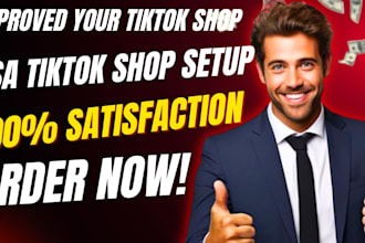 create germany USA tiktok shop setup USA tiktok shop business representative