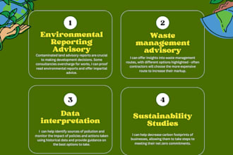write professional, consultancy style environmental reports