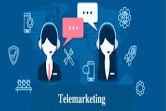 do telemarketing of your business 100 cold calls per gig