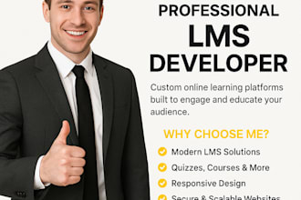 develop wordpress lms learndash lms and build learning management