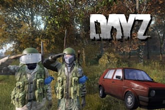 develop a fully functional dayz server with mods and scripts