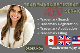 do a trademark registration USA and search or logo search