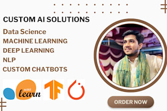 build data science, machine learning, deep learning, and nlp solutions