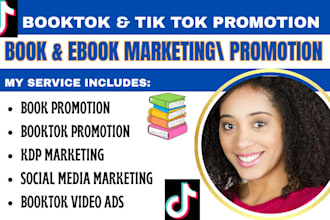 viral booktok booktok promotion tiktok bookrank kdp ads booktok influencer video